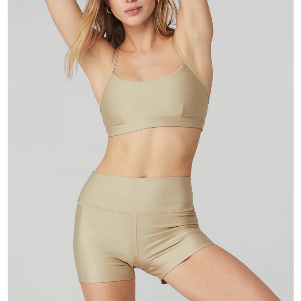 ALO AIRLIFT INTRIGUE BRA - CALIFORNIA SAND XS NWT